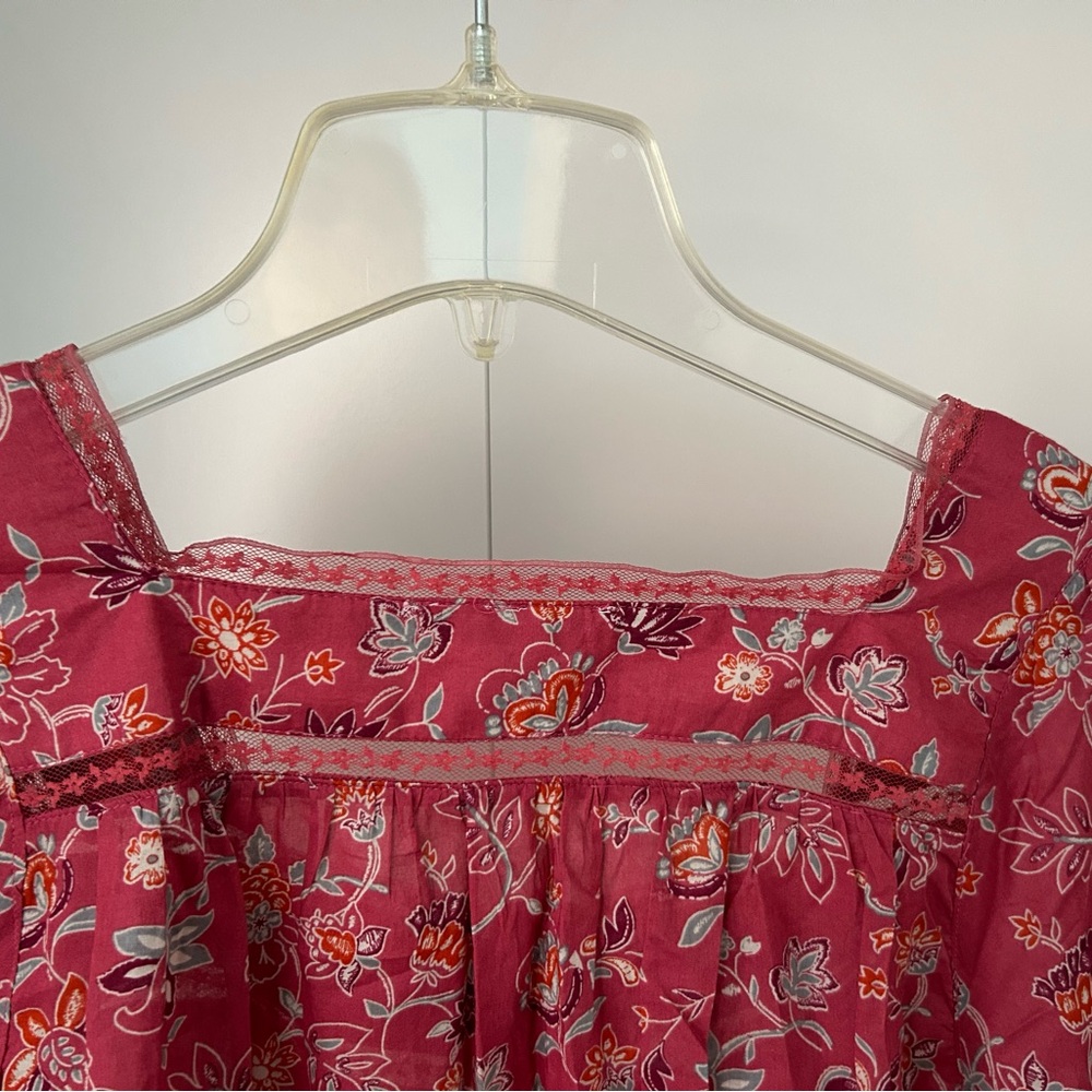 beachlunchlounge Pink  Floral top - Picture 7 of 9